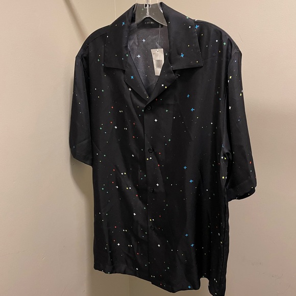 Amiri Silk Button Up NWT - Picture 9 of 9
